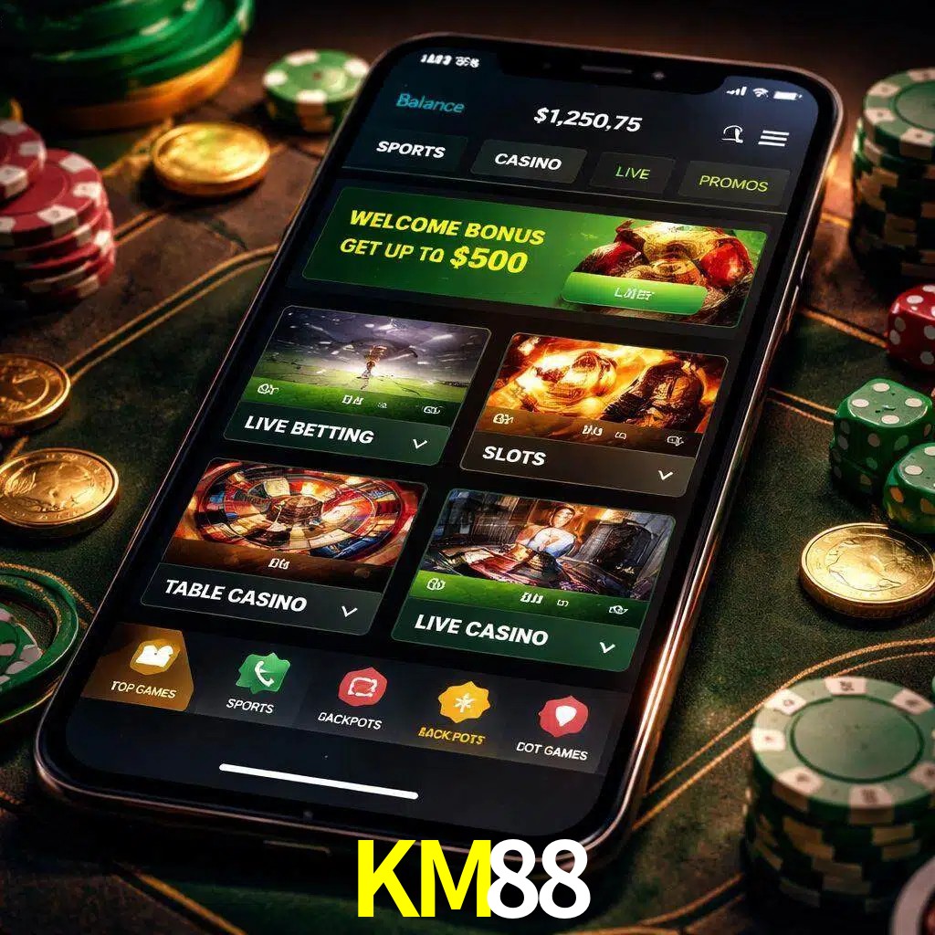 Diseño de juegos móviles KM88 para usuarios en México
